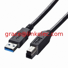Китай Super Speed Black USB3.0 AM to BM Cable 1.5M поставщик