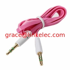 Китай AUX 3.5mm Stereo cable Flat cable Style поставщик