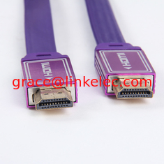 Китай Professional manufacturer HDMI cable nylon braid flat HDMI cable поставщик