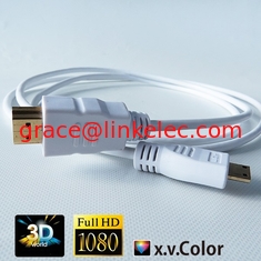 Китай 1.4V Round hdmi to mini cable ,hdmi A TO C Cable white поставщик