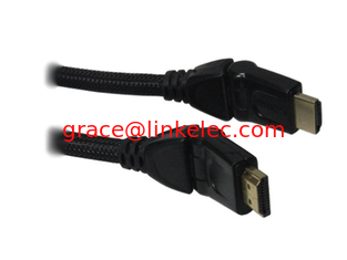Китай High qualtiy180 Degree Swivel HDMI cable 1.4 v with Ethernet поставщик