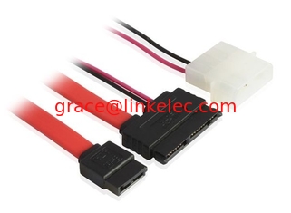 Китай Supply SATA+Power Cable for computer 7+9pin,serial ATA 7+9 patch cord cable поставщик
