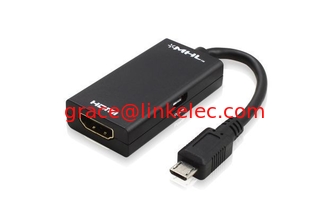 Китай HDMI TO Micro USB converter for samsung galaxy note 3 note 2 s4 s3 поставщик