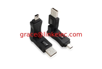 Китай Portable 360 degree rotatable mini USB to USB AM Adjustible Adapter поставщик