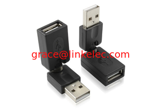 Китай High Quality USB 2.0 AF to AM Adapter, Support 360 Degree Rotation поставщик