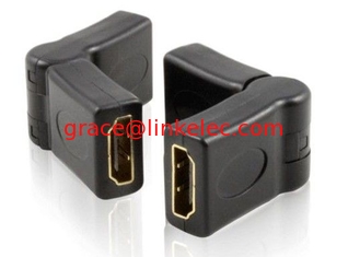 Китай New 180 degree 19 PIN HDMI Adapter female to female Coupler Converter M/F поставщик