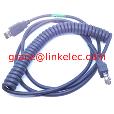 Китай 15ft Coiled USB Barcode Scanner Cable for Symbol LS2208 поставщик