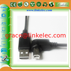 Китай 6FT ANGLE USB BM TO USB AM printer cable поставщик