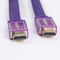 Professional manufacturer HDMI cable nylon braid flat HDMI cable поставщик