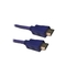 Professional Supplier of HDMI Cables Gold Plating dark blue color поставщик