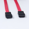 High speed flat red mini sata cable 7pin t0 7pin ,Sata cable 7p female to female поставщик