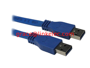 Китай GOOD Quality &amp; good price Flat USB 3.0 cable AM TO AM Straight поставщик