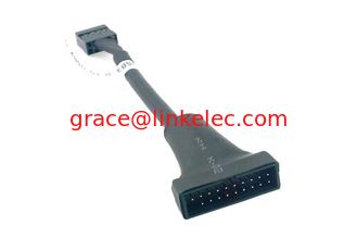 Китай USB 3.0 to USB 2.0 Internal Cable 4.7&quot;Black USB 3.0 20 Pin to USB 2.0 9 Pin Male to Female поставщик