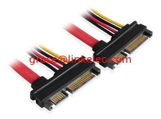 Китай 7+15Pin male to male SATA Computer cable,SATA 7PIN+15PIN Cable cheap price поставщик