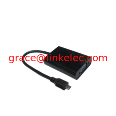 Китай Premium MHL TO VGA+Audio+Power charging adapter for Projector Monitor or TV поставщик