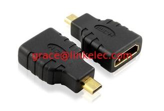 Китай Micro HDMI adapter,micro HDMI male to HDMI A type female поставщик