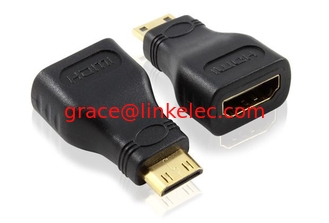 Китай Mini HDMI M to HDMI F Adapter Coupler Mini-HDMI C Type,hdmi adapter поставщик