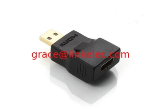 Китай HDMI D type adapter,Micro HDMI male to female/M TO F adapter for HDTV,monitors поставщик