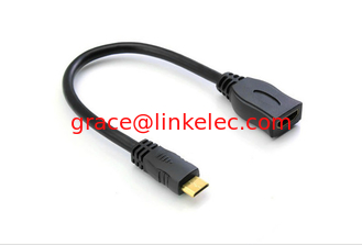 Китай MINI HDMI Male To HDMI Female converter adapter Extension cable for HDTV поставщик