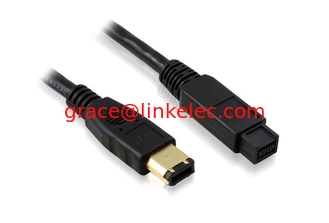 Китай Firewire 800 IEEE Cable 1394B 9 Pin to 6 Pin 3m for Apple computer and other PCs поставщик