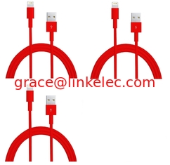Китай colorful USB to 8PIN Charging and Data sync cable cord for 5 5s 5c iPod Touch 5 Red поставщик