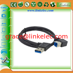 Китай USB 3.0 Right Angle A to B Cable ,USB3.0 printer cable поставщик