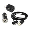 USB AC Wall Charger and Car Charger+Data Cable for Apple iPod Touch or iPhone4 4S 4G Black поставщик