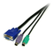 6 ft 3 in 1 PS/2 KVM Cable with high quality поставщик