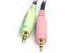 6ft 4in1 USB DisplayPort KVM Switch Cable w/ Audio &amp; Microphone поставщик